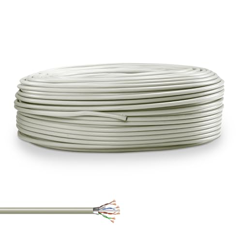 Waytex 36420 Netzwerkkabel FTP 100 m beige von Waytex