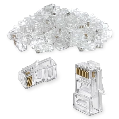 Waytex 37104 RJ45, Beutel, Transparent, 100 Stück von Waytex