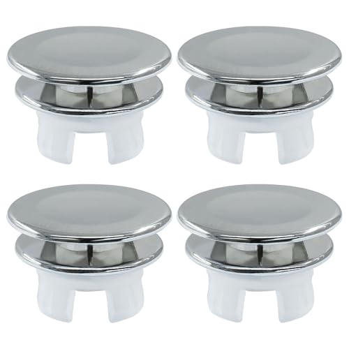 Waziaqoc 4 Stück Waschbecken Waschbecken Überlauf Trim Ring Massives Messing Badezimmer Waschbecken Überlaufring Badezimmer Abdeckung Waschbecken Einsatz Loch Runde Kappen, Doppelschicht Kupfer Massiv Waziaqoc 4 Stück Waschbecken Waschbecken Überlauf Trim Ring Massives Messing Badezimmer Waschbecken Überlaufring Badezimmer Abdeckung Waschbecken Einsatz Loch Runde Kappen, Doppelschicht Kupfer Massiv von Waziaqoc