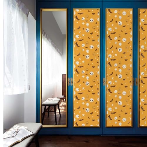 Wandschutzfolie Halloween Stern Orange Klebefolie Möbel Möbelfolie Selbstklebende Folie Selbstklebende Tapete Tapeten Klebe Tpete Wall Paper Self Adhesive Wallpaper for Living Room 45x100cm/2 roll Wandschutzfolie Halloween Stern Orange Klebefolie Möbel Möbelfolie Selbstklebende Folie Selbstklebende Tapete Tapeten Klebe Tpete Wall Paper Self Adhesive Wallpaper for Living Room 45x100cm/2 roll von Wazylphin
