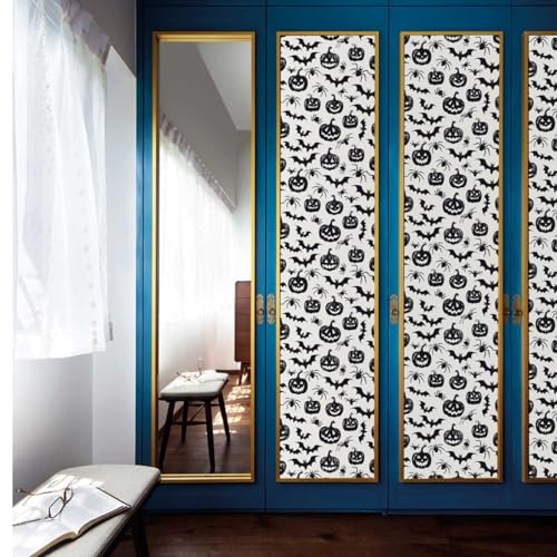Wandschutzfolie Kürbis Spider Bat Klebefolie Möbel Möbelfolie Selbstklebende Folie Selbstklebende Tapete Tapeten Klebe Tpete Wall Paper Self Adhesive Wallpaper for Living Room 45x100cm/2 roll Wandschutzfolie Kürbis Spider Bat Klebefolie Möbel Möbelfolie Selbstklebende Folie Selbstklebende Tapete Tapeten Klebe Tpete Wall Paper Self Adhesive Wallpaper for Living Room 45x100cm/2 roll von Wazylphin