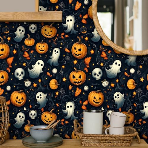 Wandschutzfolie Kürbisblatt Sterne Klebefolie Möbel Möbelfolie Selbstklebende Folie Selbstklebende Tapete Tapeten Klebe Tpete Wall Paper Self Adhesive Wallpaper for Living Room 45x200cm/1 roll Wandschutzfolie Kürbisblatt Sterne Klebefolie Möbel Möbelfolie Selbstklebende Folie Selbstklebende Tapete Tapeten Klebe Tpete Wall Paper Self Adhesive Wallpaper for Living Room 45x200cm/1 roll von Wazylphin