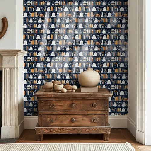 Wandschutzfolie Navyblau Halloween Klebefolie Möbel Möbelfolie Selbstklebende Folie Selbstklebende Tapete Tapeten Klebe Tpete Wall Paper Self Adhesive Wallpaper for Living Room 45x300cm/1 roll Wandschutzfolie Navyblau Halloween Klebefolie Möbel Möbelfolie Selbstklebende Folie Selbstklebende Tapete Tapeten Klebe Tpete Wall Paper Self Adhesive Wallpaper for Living Room 45x300cm/1 roll von Wazylphin