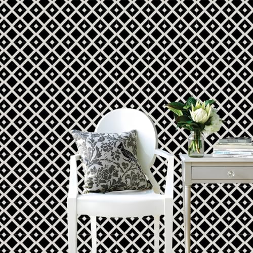 Wandschutzfolie Schwarze Geometrie Klebefolie Möbel Möbelfolie Selbstklebende Folie Selbstklebende Tapete Tapeten Klebe Tpete Wall Paper Self Adhesive Wallpaper for Living Room 45x200cm/1 roll Wandschutzfolie Schwarze Geometrie Klebefolie Möbel Möbelfolie Selbstklebende Folie Selbstklebende Tapete Tapeten Klebe Tpete Wall Paper Self Adhesive Wallpaper for Living Room 45x200cm/1 roll von Wazylphin