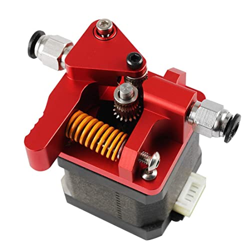 3D -Drucker Extruder Upgraded Metal Adapter Dual Drive Extrusion Kit für MK8 3D -Druckerzubehör Red3d Extruder von Wbaioluy