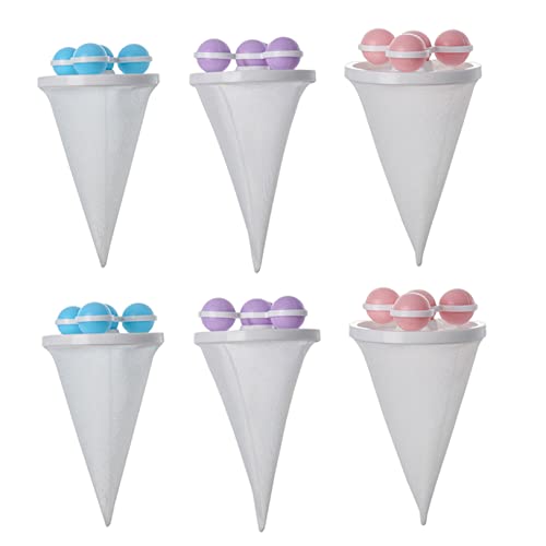 6pcs schwimmende Haarfiltermaschentfernung Haustier Haarentferner Wäschereifilter wiederverwendbar von Wbaioluy
