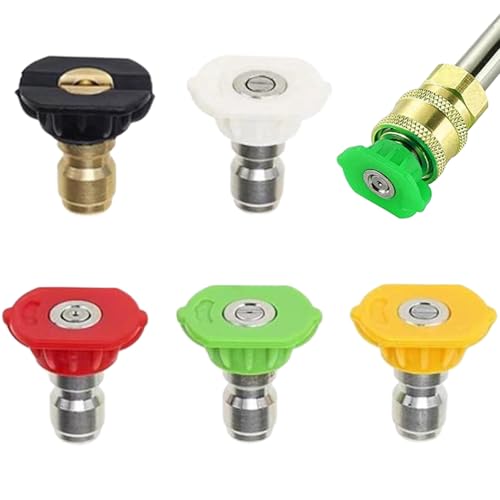 Druckunterlegungsdüsenset 5 Farben Sturdy Druck Waschmaschine Tipps Set universeller tragbar von Wbaioluy