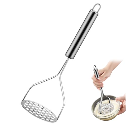 Kartoffel Masher Edelstahl Kartoffel Masher Heavy Duty Ricer Tragbares Langgriff Küchenrestaurant für Bohnen Gemüse Fleisch Kürbis Eierkartoffel Mashers Kartoffel Masher Edelstahl Kartoffel Masher Heavy Duty Ricer Tragbares Langgriff Küchenrestaurant für Bohnen Gemüse Fleisch Kürbis Eierkartoffel Mashers von Wbaioluy
