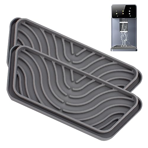 Kühlschrank Tropffänger 2pcs 8.2x3.1 i9nch Rechteck Lebensmittelqualität Silikon Verschüttetes Sichtkühlschrank Tropfschale Hochkapazität Wasserspender Tablett für Kitchenfridge-Fänger Kühlschrank Tropffänger 2pcs 8.2x3.1 i9nch Rechteck Lebensmittelqualität Silikon Verschüttetes Sichtkühlschrank Tropfschale Hochkapazität Wasserspender Tablett für Kitchenfridge-Fänger von Wbaioluy