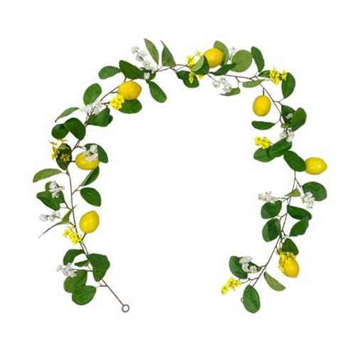 Künstliche Zitronen Berry Girlande 1.75m Hangssimulation Zitronen Weinpflanze Girland Künstliche Zitronen Berry Girlande 1.75m Hangssimulation Zitronen Weinpflanze Girland von Wbaioluy