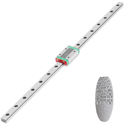 Lineare Schiene mit Gleitblock MGN12H 450 mm Kugellager Stahl Linear Führungsschiene Ersatz-Mehrzweck-Handbuch für 3D-Drucker, CNC-Maschinelinear Lineare Schiene mit Gleitblock MGN12H 450 mm Kugellager Stahl Linear Führungsschiene Ersatz-Mehrzweck-Handbuch für 3D-Drucker, CNC-Maschinelinear von Wbaioluy