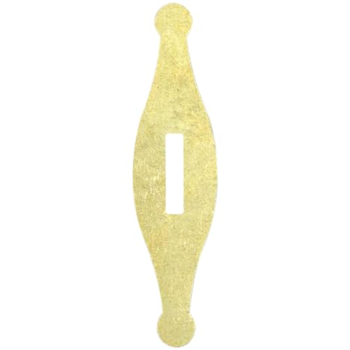 Messerschutz, 4 mm dicke Messing-Fingerschutz, rostsichere universelle Mehrnutzungsmesser-Versorgung für Messerstörungen DIY-Werkzeugzubehör-Wächter von Wbaioluy