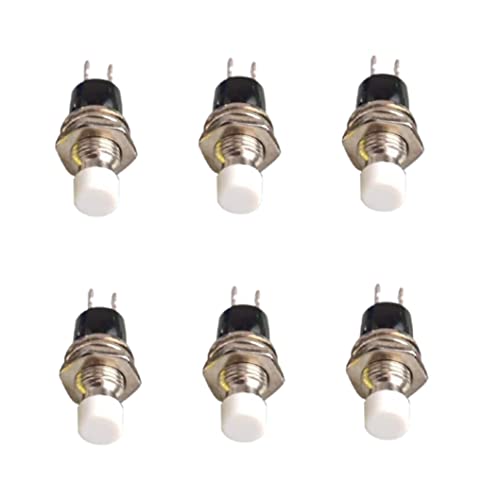 Momentan Mini -Druckknopfschalter Normal öffnen Normalerweise geschlossen NC Momentan Push Reset Switch Taste Micro Normal von Wbaioluy