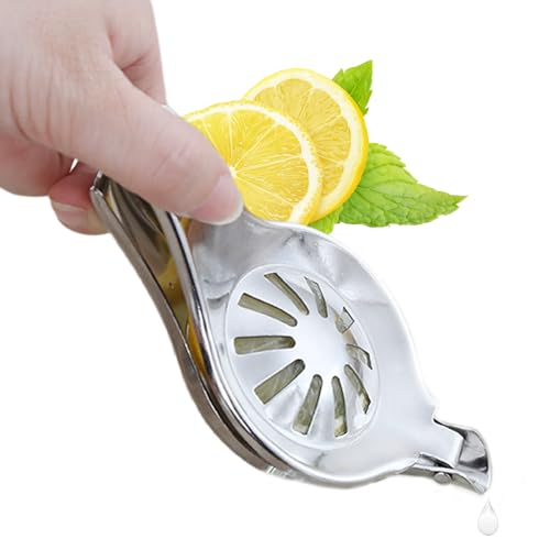 Vogelzitronen -Squeezer Edelstahl Handbuch Zitronensaft mit Auslauf tragbarer Obstlime Squeezer für orangefarbene Granatapfelbird Vogelzitronen -Squeezer Edelstahl Handbuch Zitronensaft mit Auslauf tragbarer Obstlime Squeezer für orangefarbene Granatapfelbird von Wbaioluy