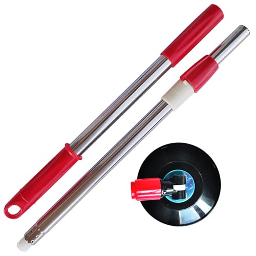 Wbaioluy 1 Set Spin Mopp-Ersatzgriff, 49-Zoll 360 ° rotierende Teleskop-Spin-Mopp-Ersatz mit Kunststoffscheibe für Haushaltsbodenreinigung Accessoriespin Griff Wbaioluy 1 Set Spin Mopp-Ersatzgriff, 49-Zoll 360 ° rotierende Teleskop-Spin-Mopp-Ersatz mit Kunststoffscheibe für Haushaltsbodenreinigung Accessoriespin Griff von Wbaioluy