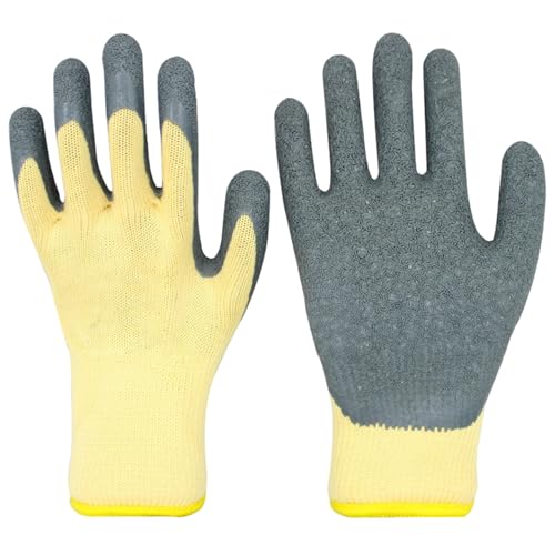 Wbaioluy 1pair Elektrische isolierte Handschuhe 400 -V -Spannungswiderstand Elektrische Handschuhe Verschleiß resistent und nicht schlupfig isoliert Gummi von Wbaioluy