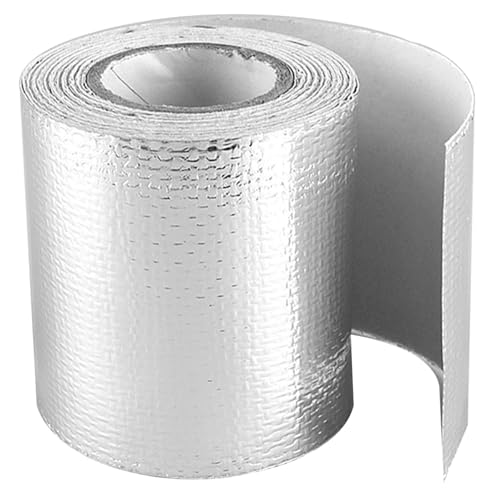 Wbaioluy Auspencpack 2x197 Anpassbare Silberfarbe Aluminiumfolie Abgaberie Wärme Wrap HEATSIVE HEAT-HEAT-Schild für Motorrad, Automobil und mehr Schild Wbaioluy Auspencpack 2x197 Anpassbare Silberfarbe Aluminiumfolie Abgaberie Wärme Wrap HEATSIVE HEAT-HEAT-Schild für Motorrad, Automobil und mehr Schild von Wbaioluy