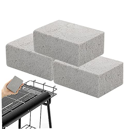 Wbaioluy BBQ Cleaner Grill Ziegelreinigungsblock 3pcs Grill Reinigung Ziegelstein natürlicher Bimsernstabblock für BBQ, Küche Wbaioluy BBQ Cleaner Grill Ziegelreinigungsblock 3pcs Grill Reinigung Ziegelstein natürlicher Bimsernstabblock für BBQ, Küche von Wbaioluy