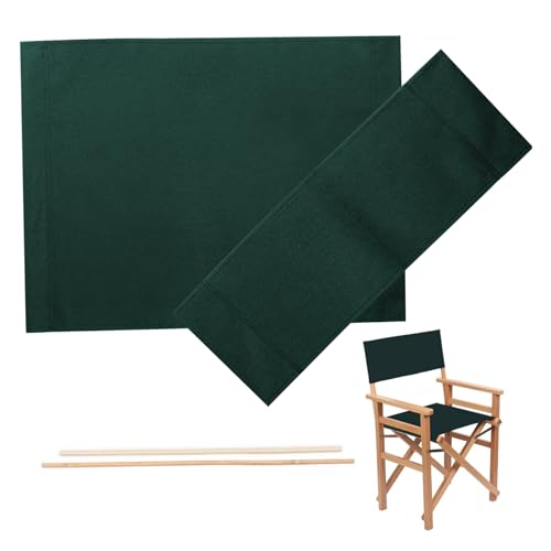 Wbaioluy Direktorenstuhl Covers Direktoren Stuhl Austauschabdeckungen Abdeckungen Sitz- und Rücken -Leinwand -Stoff mit Holzstock für Regisseur Green Director Canvas Ersatz Wbaioluy Direktorenstuhl Covers Direktoren Stuhl Austauschabdeckungen Abdeckungen Sitz- und Rücken -Leinwand -Stoff mit Holzstock für Regisseur Green Director Canvas Ersatz von Wbaioluy