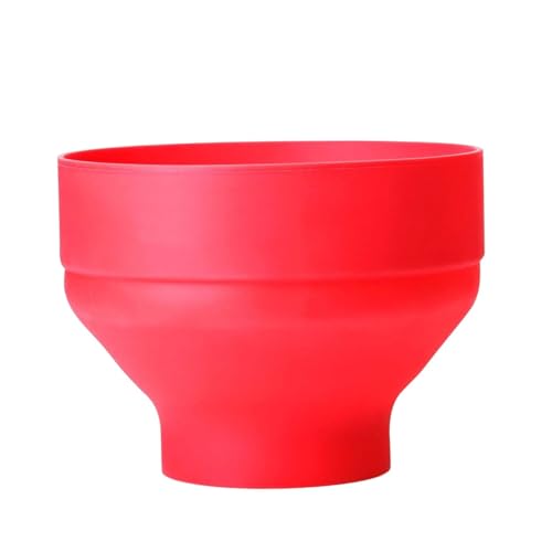 Wbaioluy Mikrowave Popcorn Maker zusammenklappbar Silikon Popcorn Schüssel Heiße Luft Mais Popper Schüssel mit Deckelmikrowelle von Wbaioluy