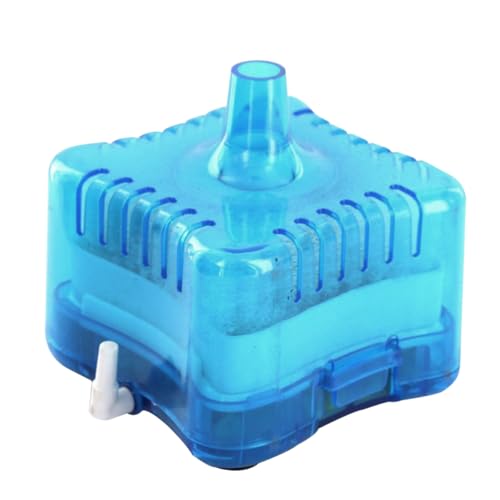 Wbaioluy Mini Filter Goldfish Bowl Beta Fischtank All Wasser Eckfilter mit dreifachem Filtrationssystem Blau 1pc Aquariumpumpen und Filter von Wbaioluy