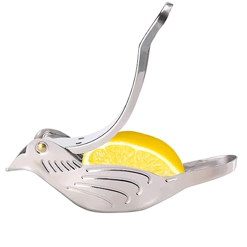 Zitronenkürze -Vogelform Limettensuicer Edelstahl Handpresse Zitrussuicer -Extraktor Zitrusfrüchte von Wbaioluy