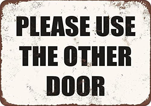 15,2 x 20,3 cm Warnschild "No Trespassing We Have Guns and Shovels", lustiges Blechschild, Wandkunst für Zuhause, Badezimmer, Dekor von Wcguokj