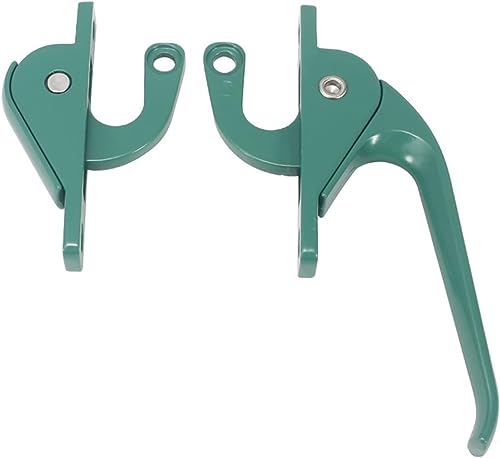 Flügelverriegelungsgriff, Fensterverriegelungsgriffe for UPVC-Fensterverriegelung, altmodischer Auf- und Ab-Verbindungsstangengriff for Türen und Zubehör for Öffnen(Groen) von WchsTUmpxN