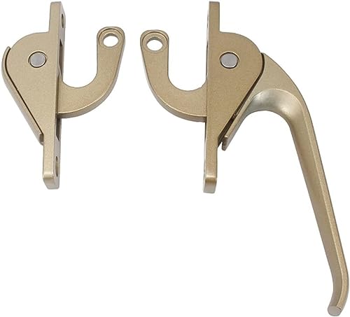Flügelverriegelungsgriff, Fensterverriegelungsgriffe for UPVC-Fensterverriegelung, altmodischer Auf- und Ab-Verbindungsstangengriff for Türen und Zubehör for Öffnen(Onecolor) von WchsTUmpxN