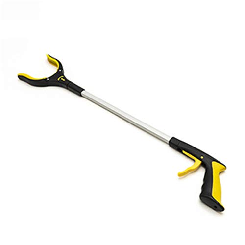 Greifer-Reacher-Werkzeug, Premium-Litter Picker Heavy-Duty-Stick, tragbare Klaue for ältere Menschen Arm Extension Behinderte Hilfsmittel und Ausrüstung, Gelb, 81 cm Greifer-Reacher-Werkzeug, Premium-Litter Picker Heavy-Duty-Stick, tragbare Klaue for ältere Menschen Arm Extension Behinderte Hilfsmittel und Ausrüstung, Gelb, 81 cm von WchsTUmpxN