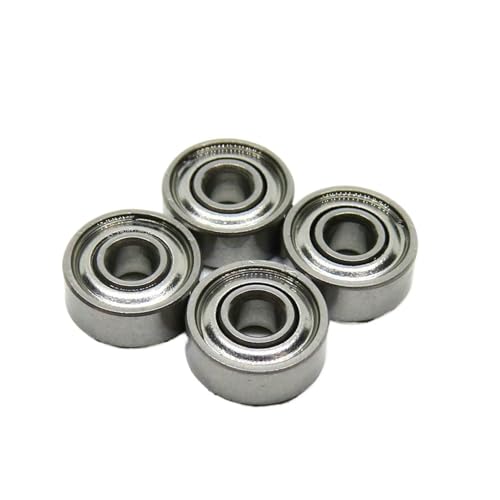 Rillenkugellager, 10 Stück 3 x 6 x 2,5 mm SMF63C-ZZ SMF63C ZZ 3 x 6 x 2,5 Miniatur-Si3N4-Keramikkugellager von WchsTUmpxN