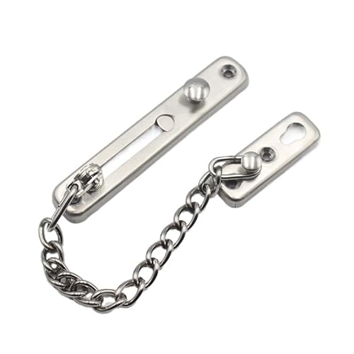 Sicherheitstürkette, 20 cm, 5 Farben, Schloss, Galvanik, Diebstahlschutz, Edelstahl, Rostschutz, dicke Bolzen, Hardware-Ketten for die Vorderseite Sicherheitstürkette, 20 cm, 5 Farben, Schloss, Galvanik, Diebstahlschutz, Edelstahl, Rostschutz, dicke Bolzen, Hardware-Ketten for die Vorderseite von WchsTUmpxN