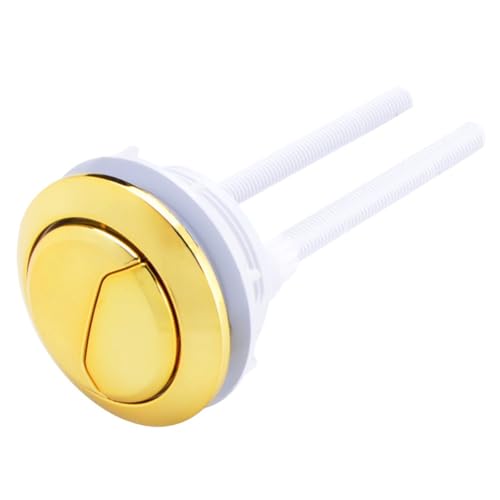 WchsTUmpxN Toilettenknopf, 1 STÜCK 48 mm Doppelspülung Toilettentankknopf Toilettenspülventil Runde Form Closestool Druckknöpfe Schalter Badezimmerzubehör von WchsTUmpxN