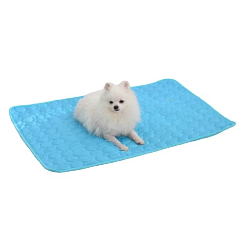Hundekühlmatte, Waschbare wasserdichte Kühlmatte Für Tiere, Haustierkissen Für Garten Zimmer Reise Zuhause Hundekühlmatte, Waschbare wasserdichte Kühlmatte Für Tiere, Haustierkissen Für Garten Zimmer Reise Zuhause von Wcybym