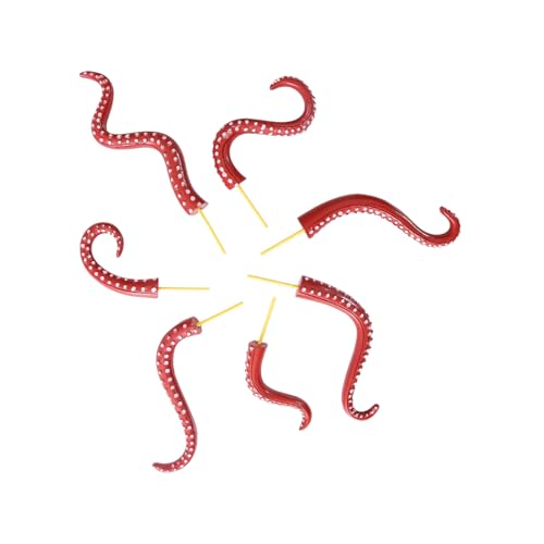 Oktopus -Tentakeleinsätze, Pflanzenstöcke, dekoratives Klettern, leuchtet auf dunklem Merkmal, leicht zu platzieren, 7 -teiliges Harz, Innenhäuser im Freien im Freien im Freien Halloween - -Gebra Oktopus -Tentakeleinsätze, Pflanzenstöcke, dekoratives Klettern, leuchtet auf dunklem Merkmal, leicht zu platzieren, 7 -teiliges Harz, Innenhäuser im Freien im Freien im Freien Halloween - -Gebra von Wcybym