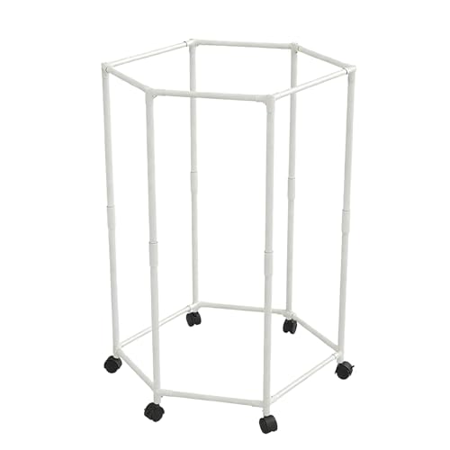 Ständer zum Trocknen von Kleidung | Wäscheständer Trockengestell Sechseckform,Platzsparender Trockner Aufbewahrungsständer für Kleidung Decke Handtuch Mantel Zuhause Wohnung Schlafzimmer Wohnzimmer von Wcybym
