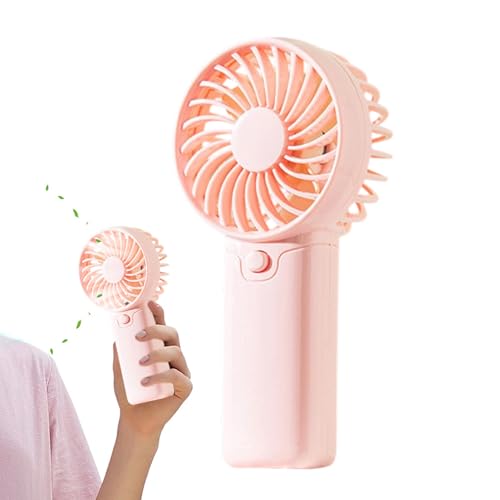 Wcybym Handventilator,Handlicher Elektroventilator - Leiser Kühler Für Sport Reisen Wandern Picknick Camping Garten Terrasse Schlafzimmer Zuhause Festival Angeln von Wcybym