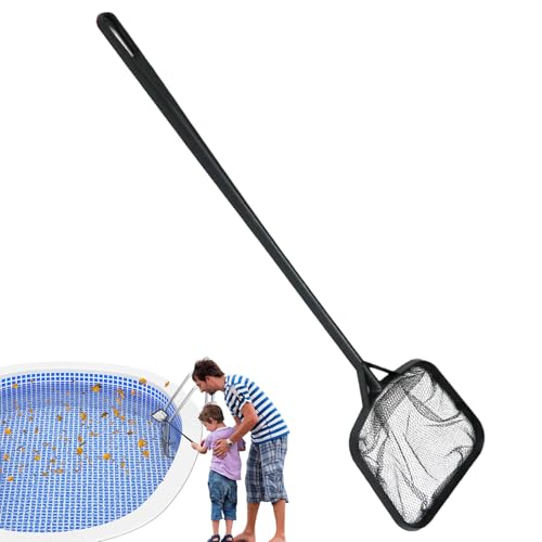 Wcybym Poolnetz, feines Netz Salvage -Netz, tragbares Aquariumreinigungswerkzeug, Ablagerungszubehör, tragbar und einfach zu lagern, 130 g für Fischtäppchen von Wcybym