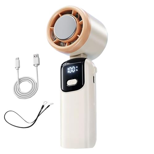 Wcybym Tragbarer Handventilator | Wiederaufladbarer Kühlventilator,Kompakter Luftkühler Mit 100 Betriebsstufen Für Alle Altersgruppen Wcybym Tragbarer Handventilator | Wiederaufladbarer Kühlventilator,Kompakter Luftkühler Mit 100 Betriebsstufen Für Alle Altersgruppen von Wcybym