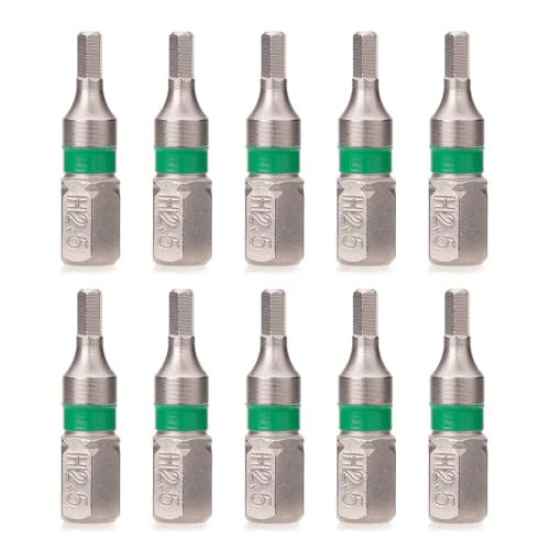 10pc Essential Magnet ShringRriver Bit Kit Essential Sechsschraubendreher Bit Eingestellt Für Verschiedene Reparaturen Und Projekte Allgemeine Reparatur von Wdbild