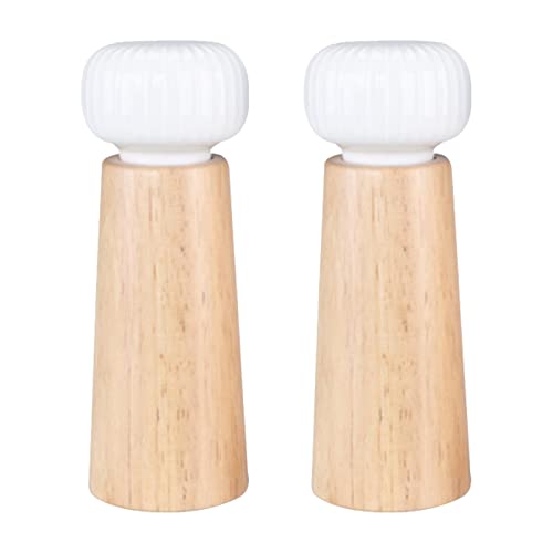 17 3x6.3 Cm Tragbare Praktische Küchenpremium Gummi Holz Und Pfefferschleifer Set Manuelle Salz Und Pfeffermühle 17 3x6.3 Cm Tragbare Praktische Küchenpremium Gummi Holz Und Pfefferschleifer Set Manuelle Salz Und Pfeffermühle von Wdbild