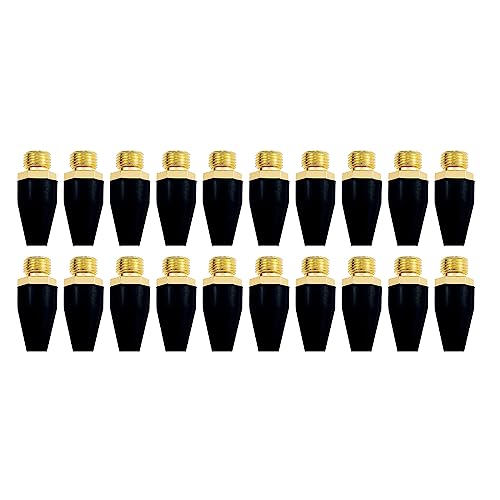 20 PCs Schwarzer Gummi Luft Werkzeugspitze Luftdüse Ersatzblas Handfeuerwaffen Gummispitze Kompressorgebläse Düsen Werkzeug P Teile & Zubehör von Wdbild