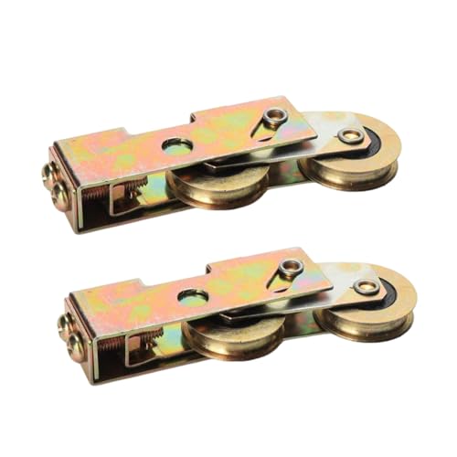 2pcs Kugellager Hinterher Schiebetürrad Ersatzverstellbares Lagernrad Für Garderobe Glastür von Wdbild