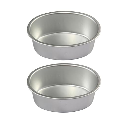 2pcs Ovale Form Käsekuchen Pfannen Nicht Schicht Kuchen Pans Aluminium Käsekuchen Dosen Formen Backbacken Backauge Einfach Zu Bedienen von Wdbild