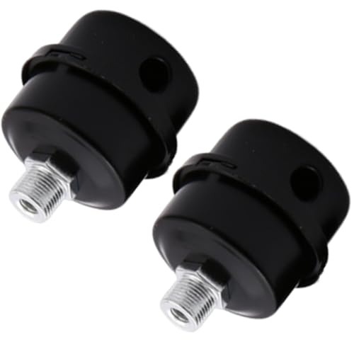 2pcs Ruhiger Betrieb Luftkompressor Schalldämpferfilter Schalldämpfer Männlicher Gewinde 13/16/20mm Reparaturrauschen Einfach Zu Installieren Squelch von Wdbild