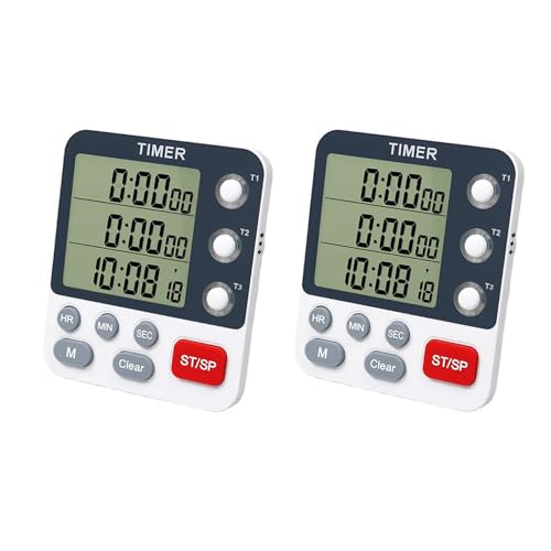 3 Wege Countdown Timer Mit Alarm ABS Gehäuse Digital Timer Präzisions Für Effiziente Zeitmanagement Programmierbar Wecker 3 Wege Countdown Timer Mit Alarm ABS Gehäuse Digital Timer Präzisions Für Effiziente Zeitmanagement Programmierbar Wecker von Wdbild