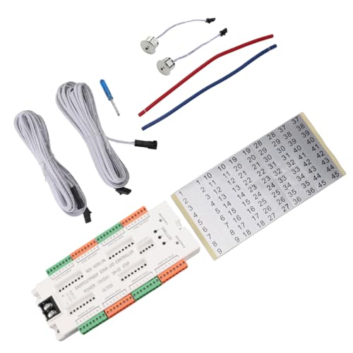 32 Kanaltreppen LED Bewegungssensoren Automatisch 12 V 24 V LED Bewegungssensoren Treppenbeleuchtungszubehör Einfach Zu Bedienender Treppenlichtregler von Wdbild