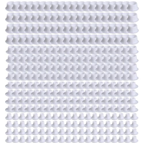320pcs Plastiklochstecker Schraube Abdeckung 4 Verschiedene Größen Möbelscharnierendekorationskappe Hardwarezubehör Für Kunststoffscheibe Loch Kappe von Wdbild