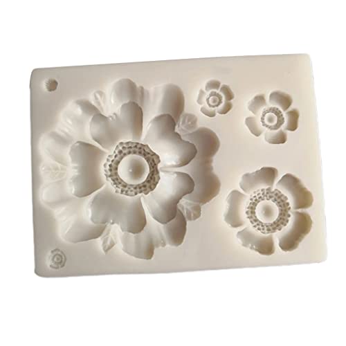 3D Pfingstrose Form Silikon Fondant Formen Blumen Handgefertigt Seifen Kerze Tonform Kuchen Back Dekoration Gadgets Backwares Backwares von Wdbild