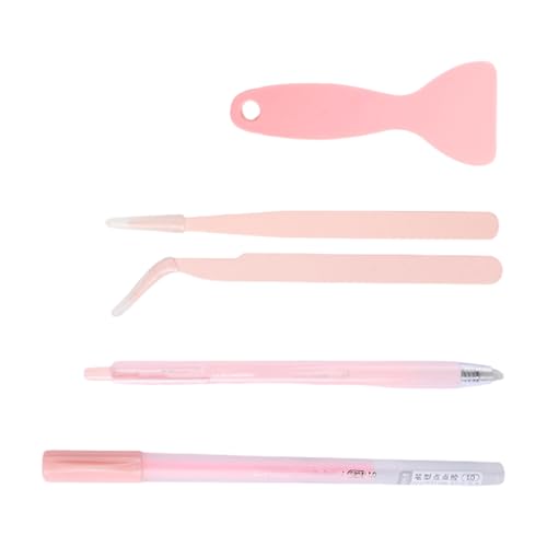 4PCS Mehrzwecke Scrapbooking Handwerkstool Enthält Kleber Applikator Spatel Ceramic Cutter Und Pinzetten Für Kunsthandwerksklebstoffkontrollwerkzeug von Wdbild